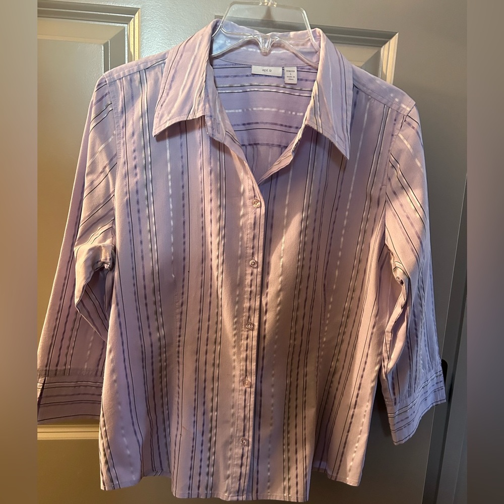 SHIRT Slim cut stretch L Apartment 9
